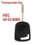 Ford H91 / 2010-2013 Transit Connect / 4D 63 80BIT Tibbe Transponder Key(Aftermarket chip/OEM chip )(No logo)